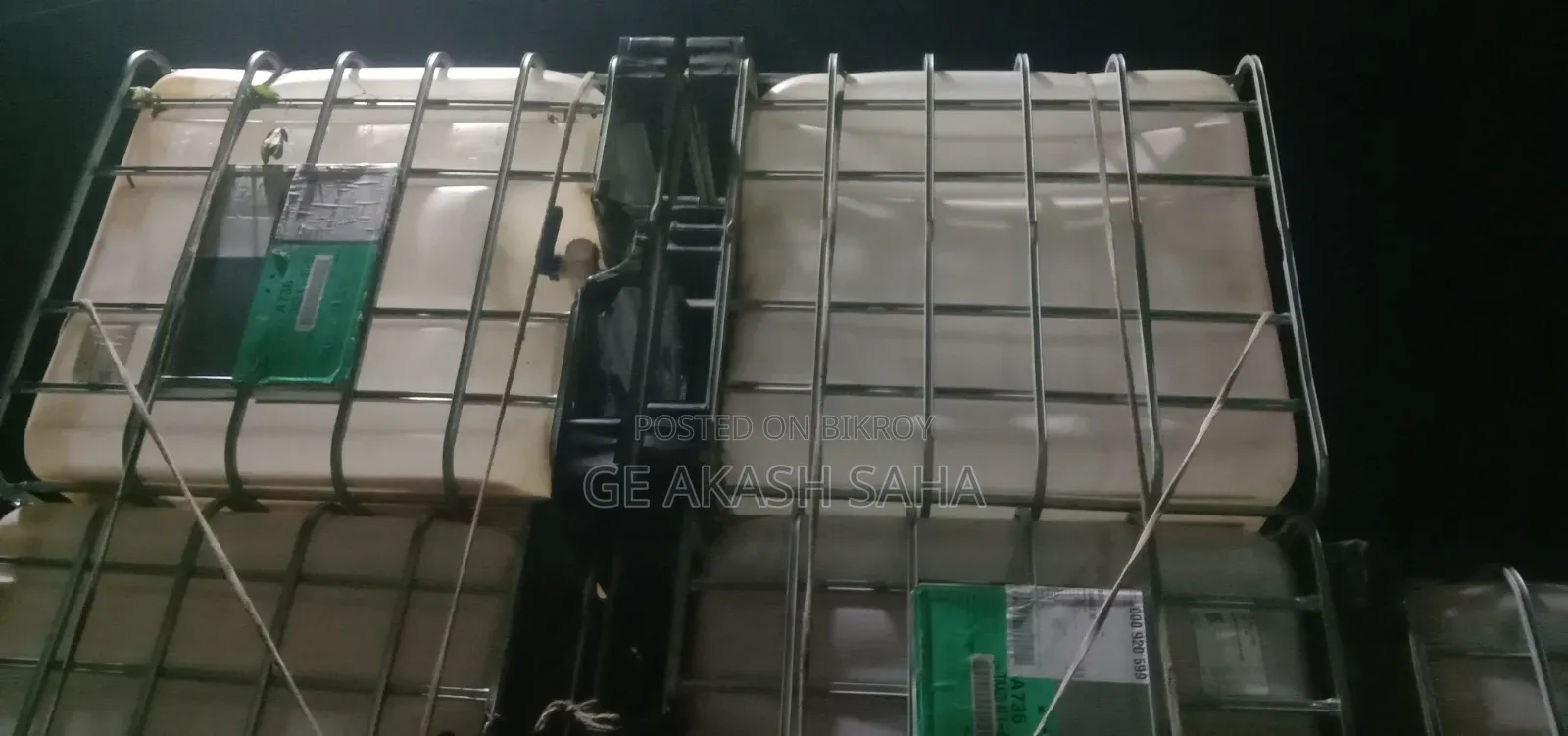 1000 Liter White Tank