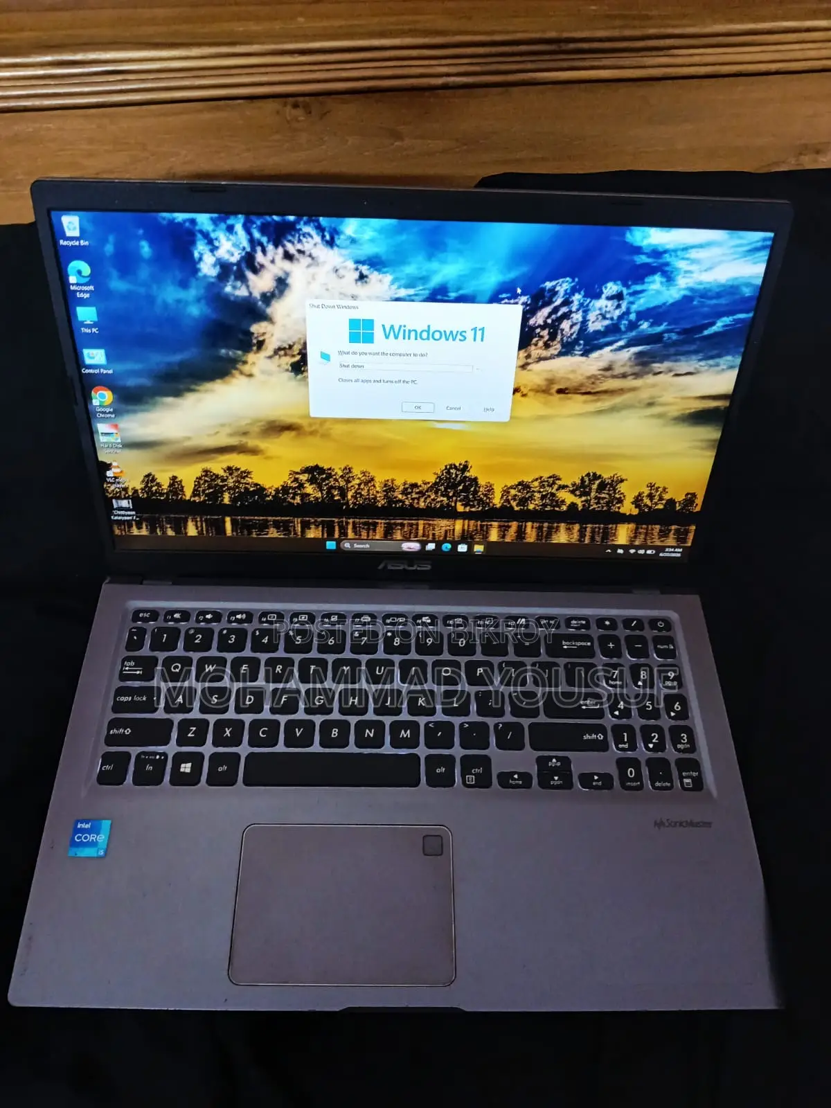 Laptop Asus Vivobook 15 8GB Intel Core I5 SSD 512GB