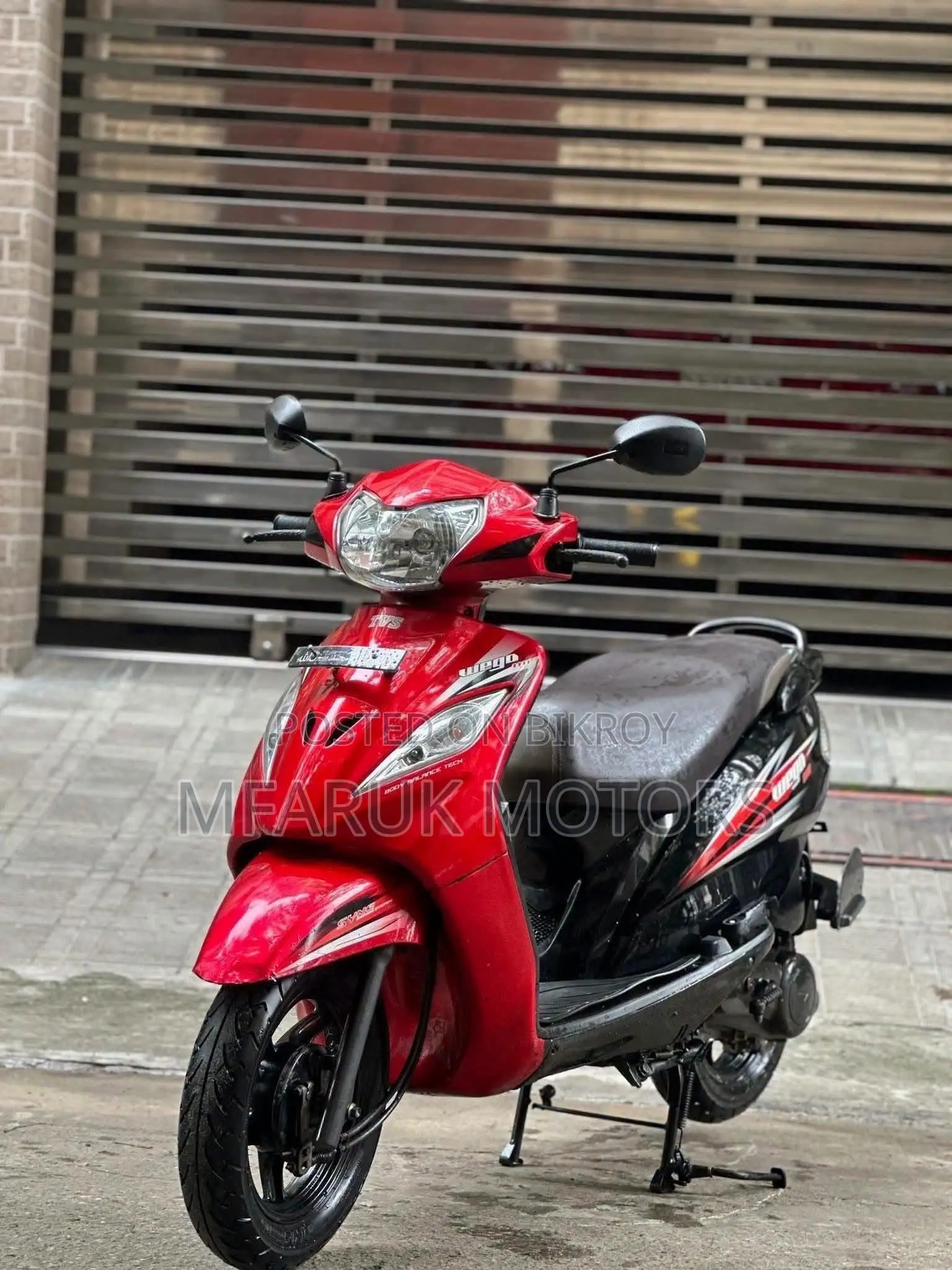 TVS Wego 2019 Red