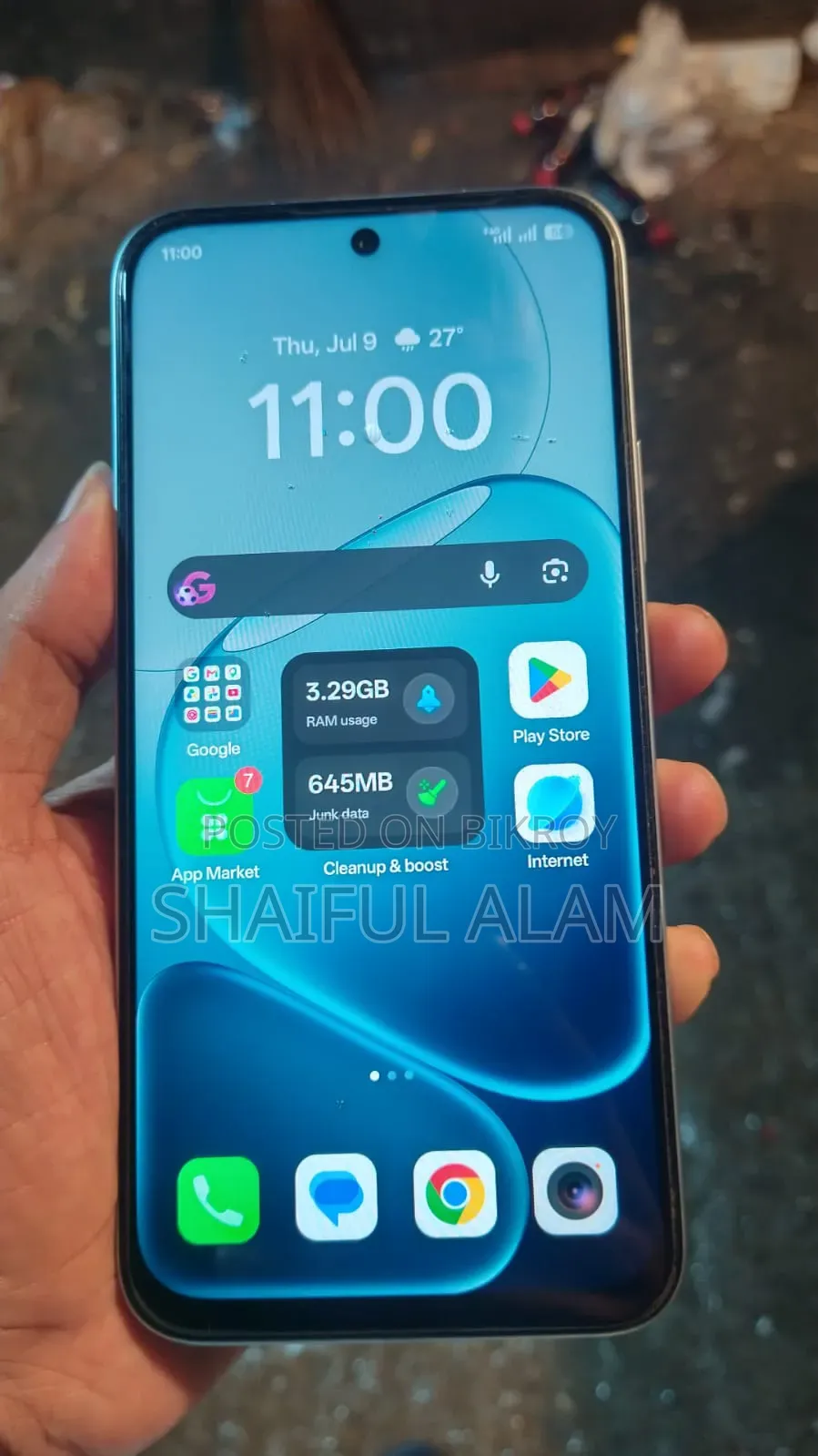 Oppo A6x 64 GB Gray