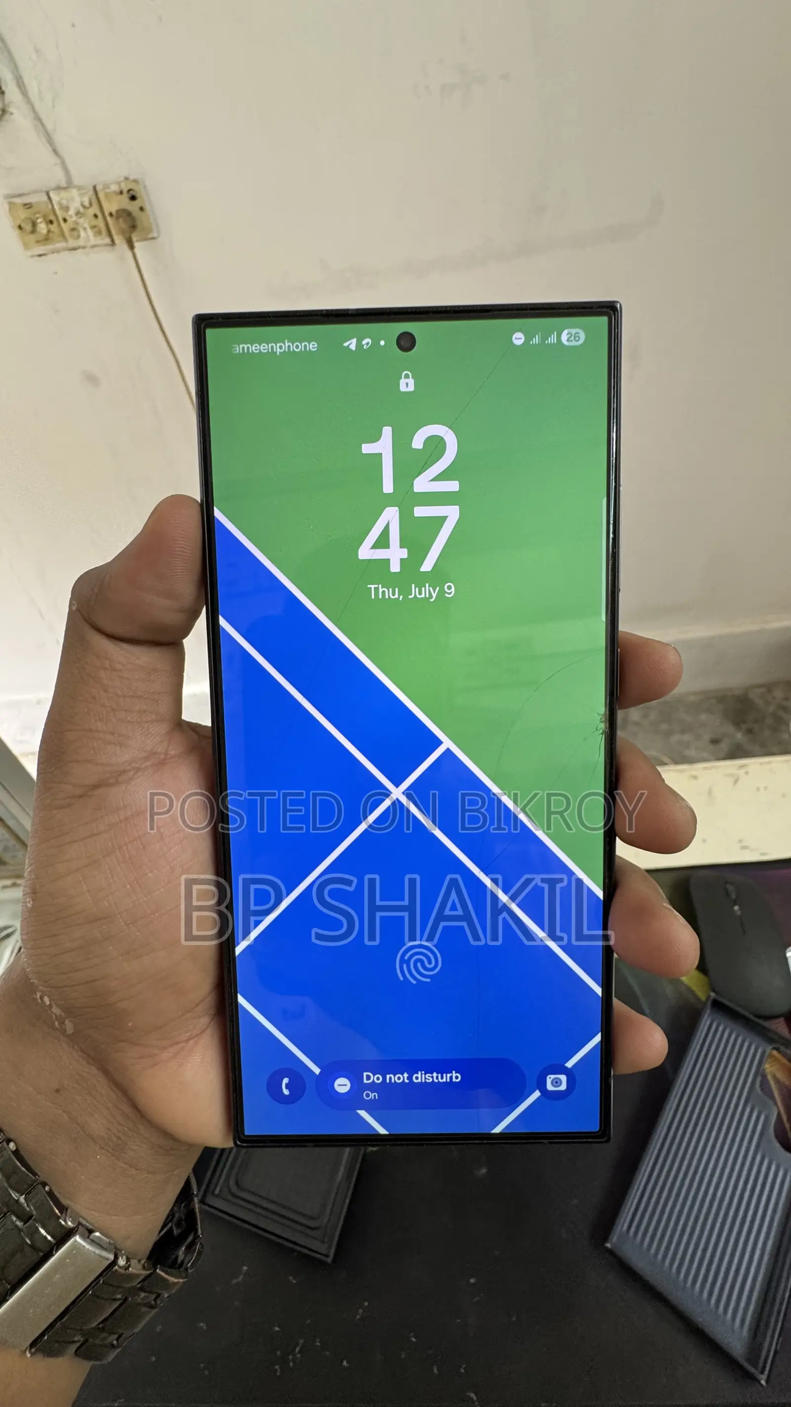 স্যামসাং গ্যালাক্সি এস২৪ আল্ট্রা ২৫৬ জিবি ব্ল্যাক