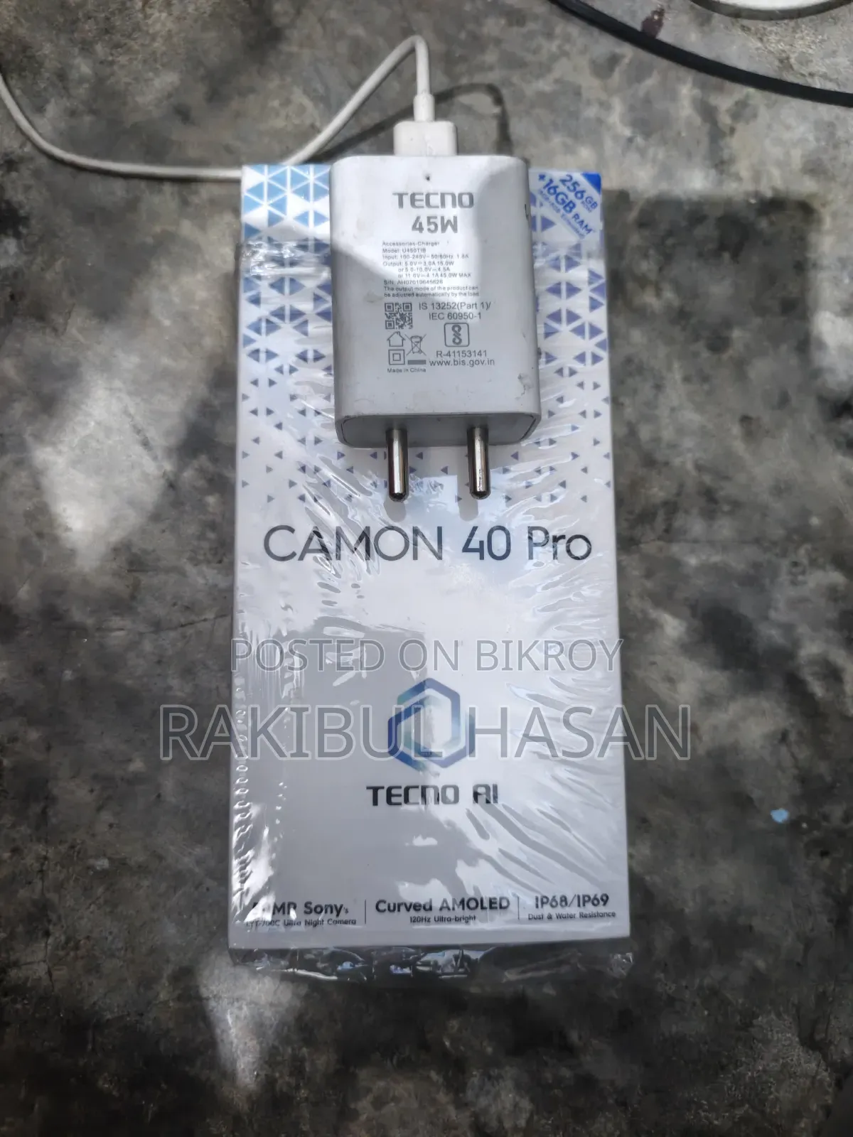 Tecno Camon 40 Pro 4G 256 GB Green