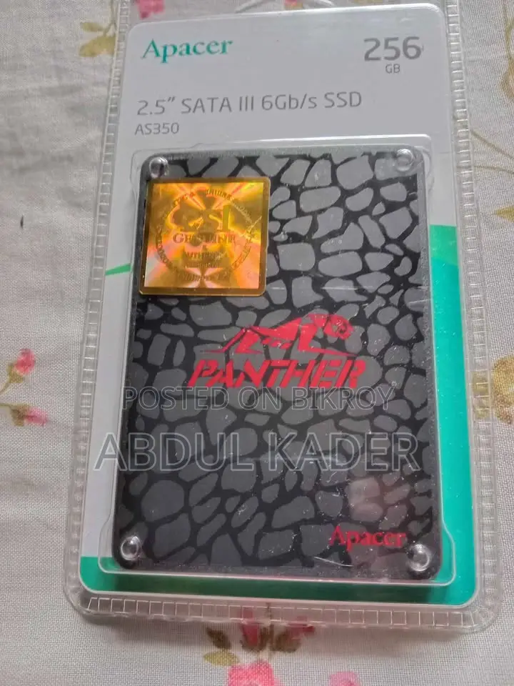 অ্যাপাসার ২৫৬ জিবি এসএসডি