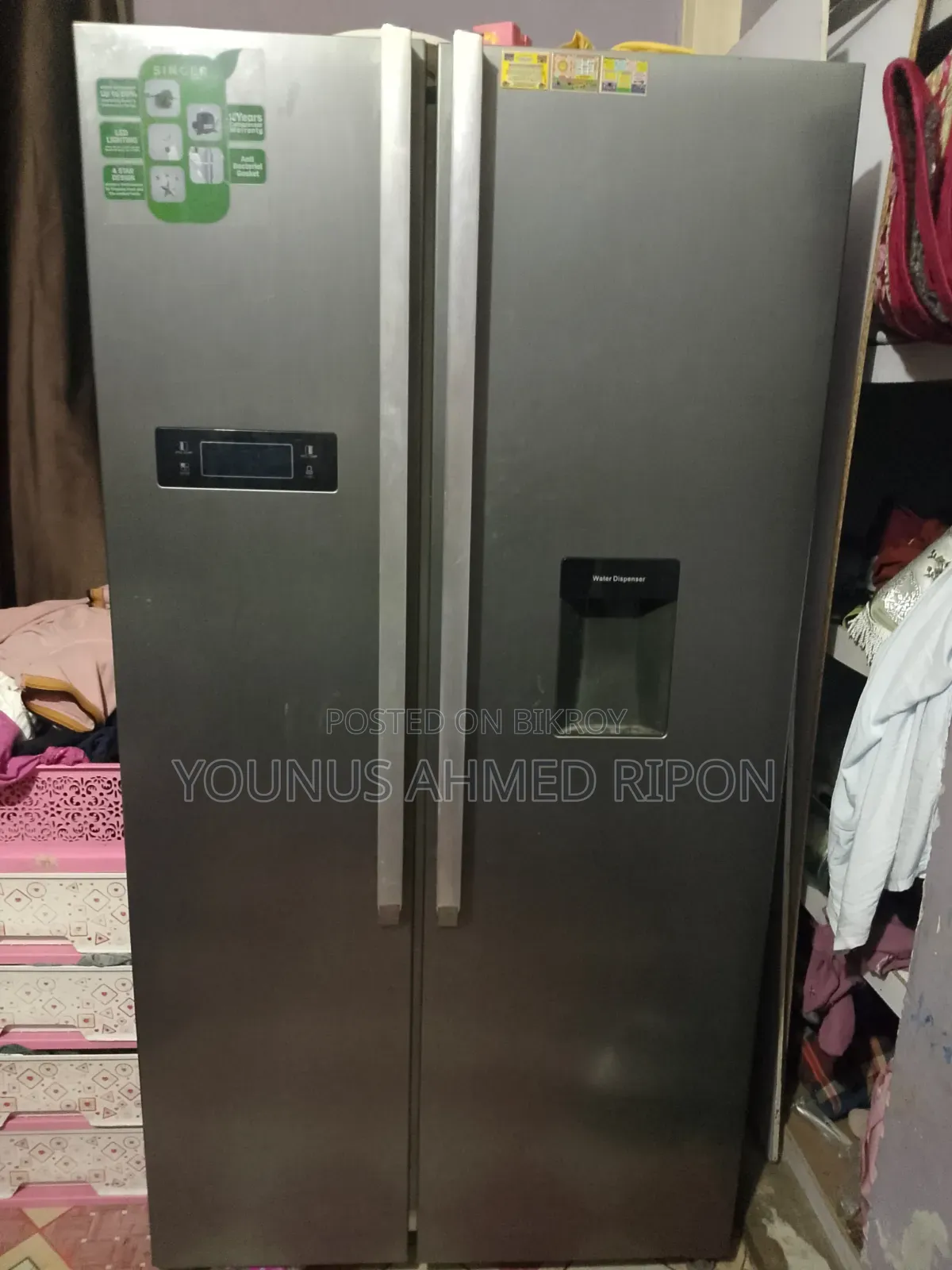 Singer Dual Door (Side by Side Inverter Refrigerator)