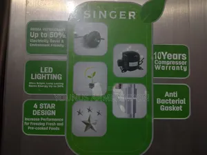 Singer Dual Door (Side by Side Inverter Refrigerator)