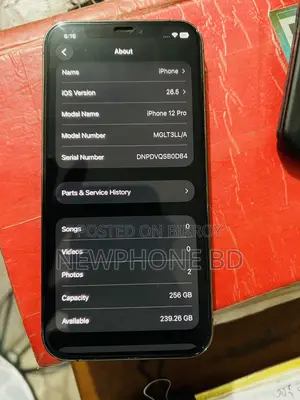 অ্যাপল আইফোন ১২ প্রো ২৫৬ জিবি ব্রোঞ্জ