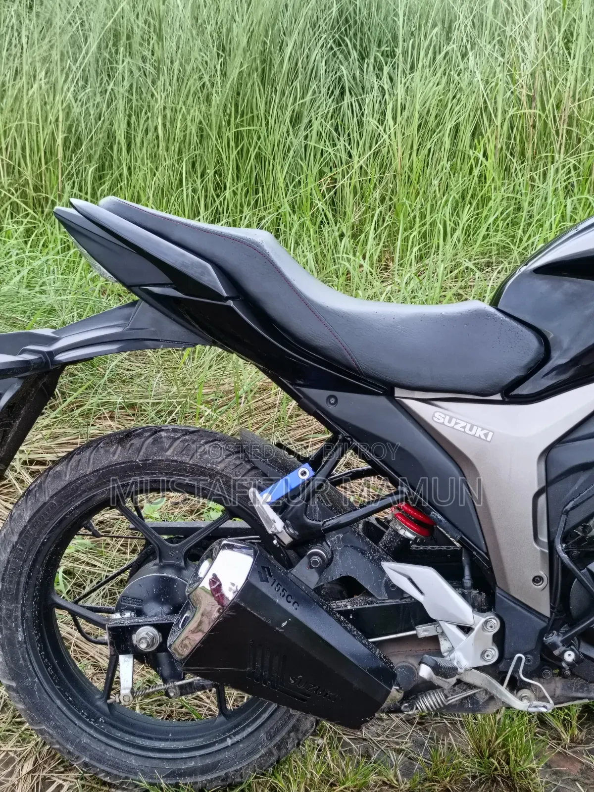 New Suzuki Gixxer Monotone 2023 Black