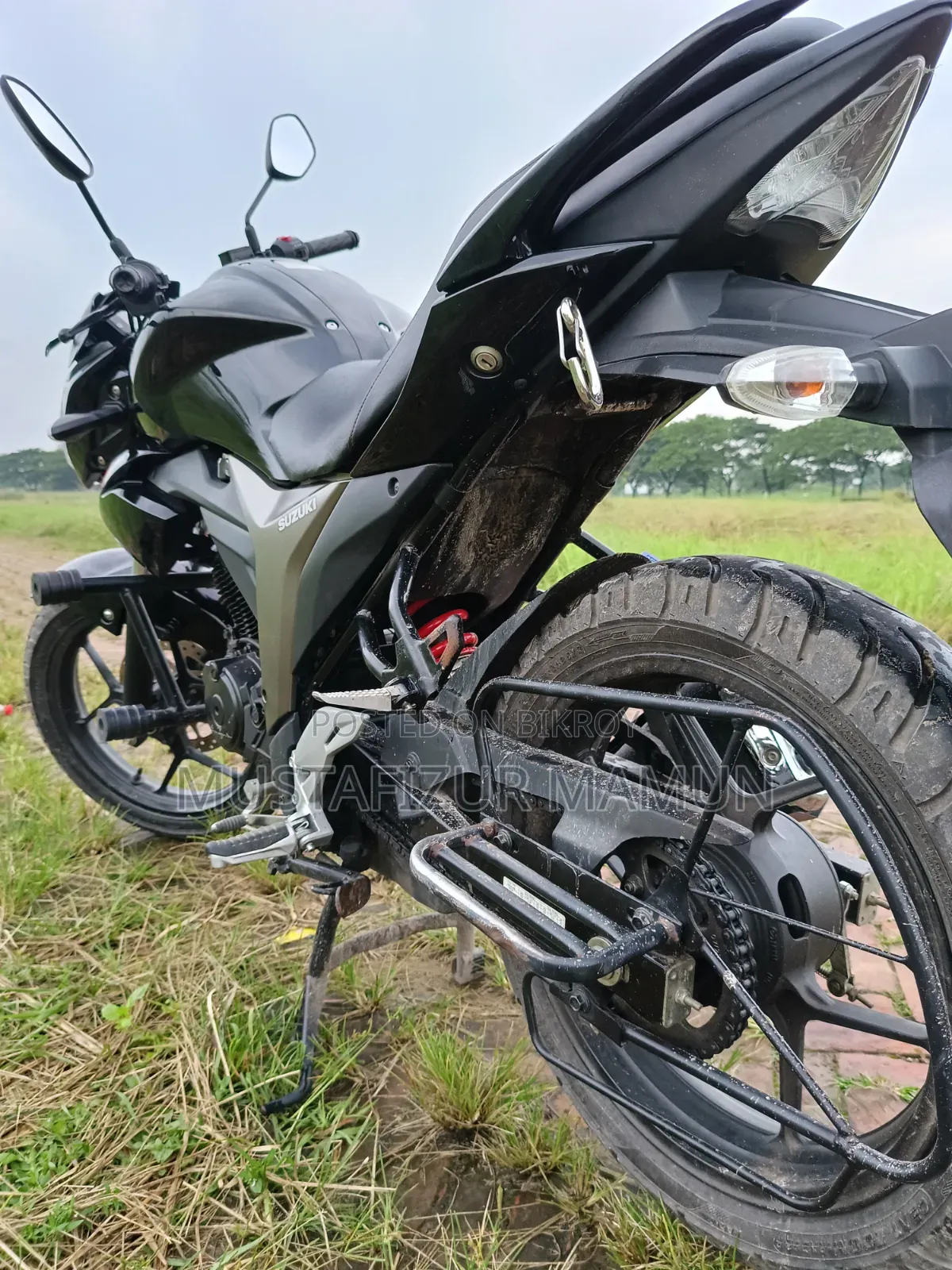 New Suzuki Gixxer Monotone 2023 Black