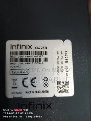 Infinix Smart 10 Plus 128 GB Gray