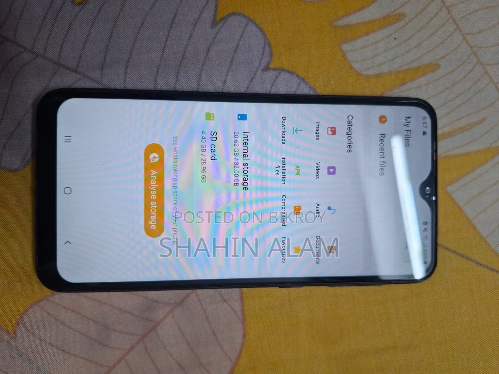 Samsung A10 32 GB Blue