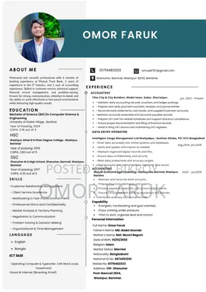 Computing IT CV