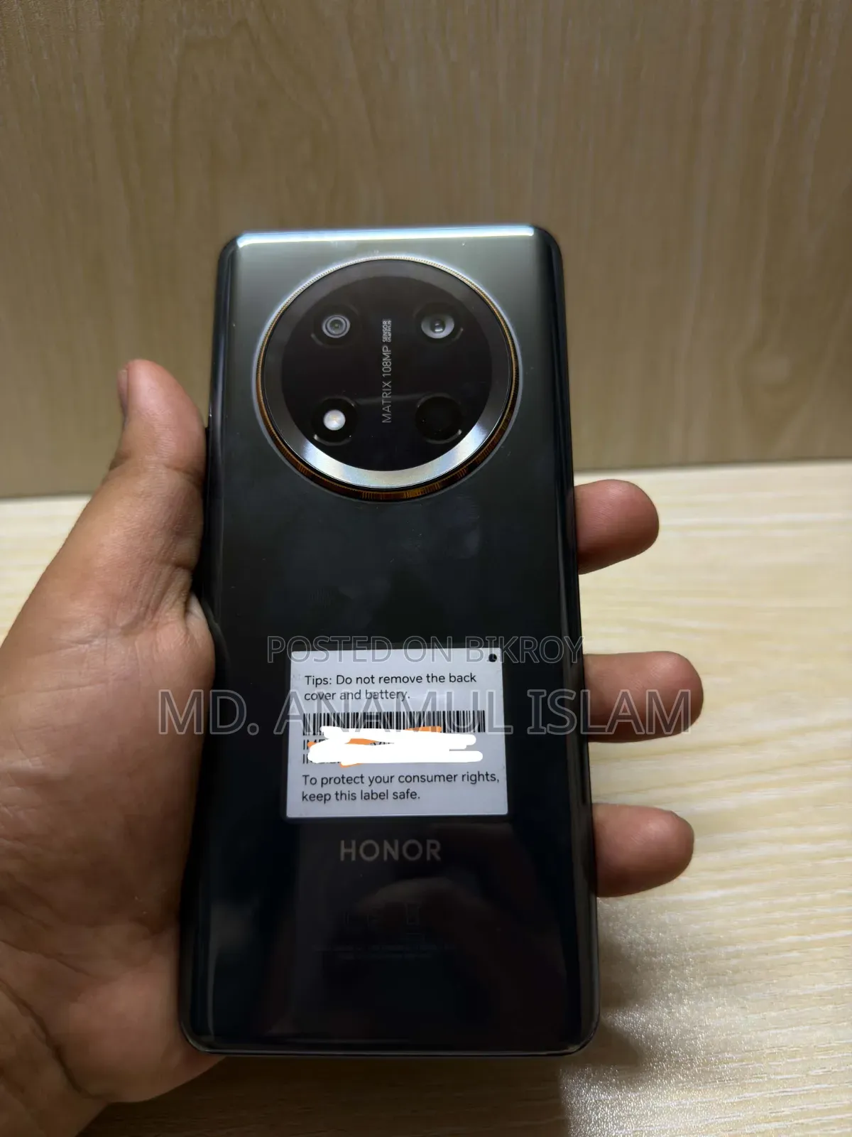 Honor X6C ২৫৬ জিবি ব্ল্যাক
