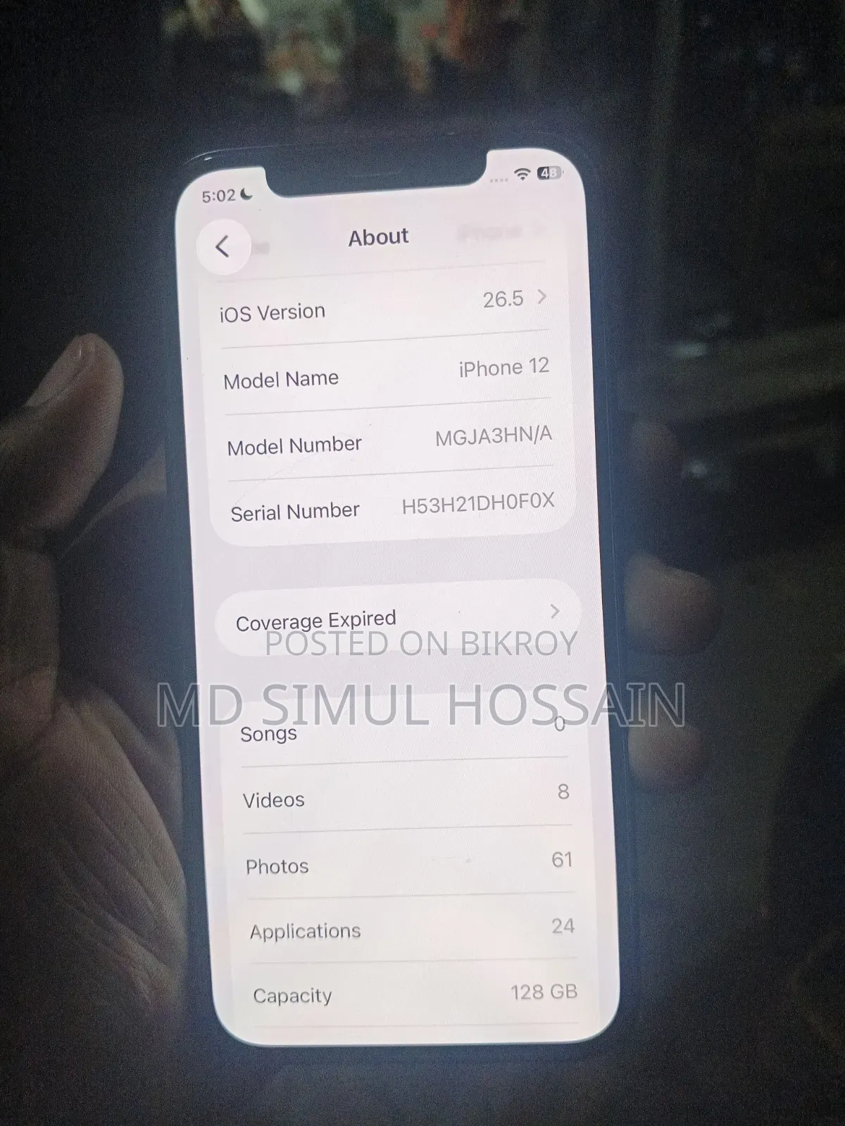 Apple iPhone 12 128 GB Black