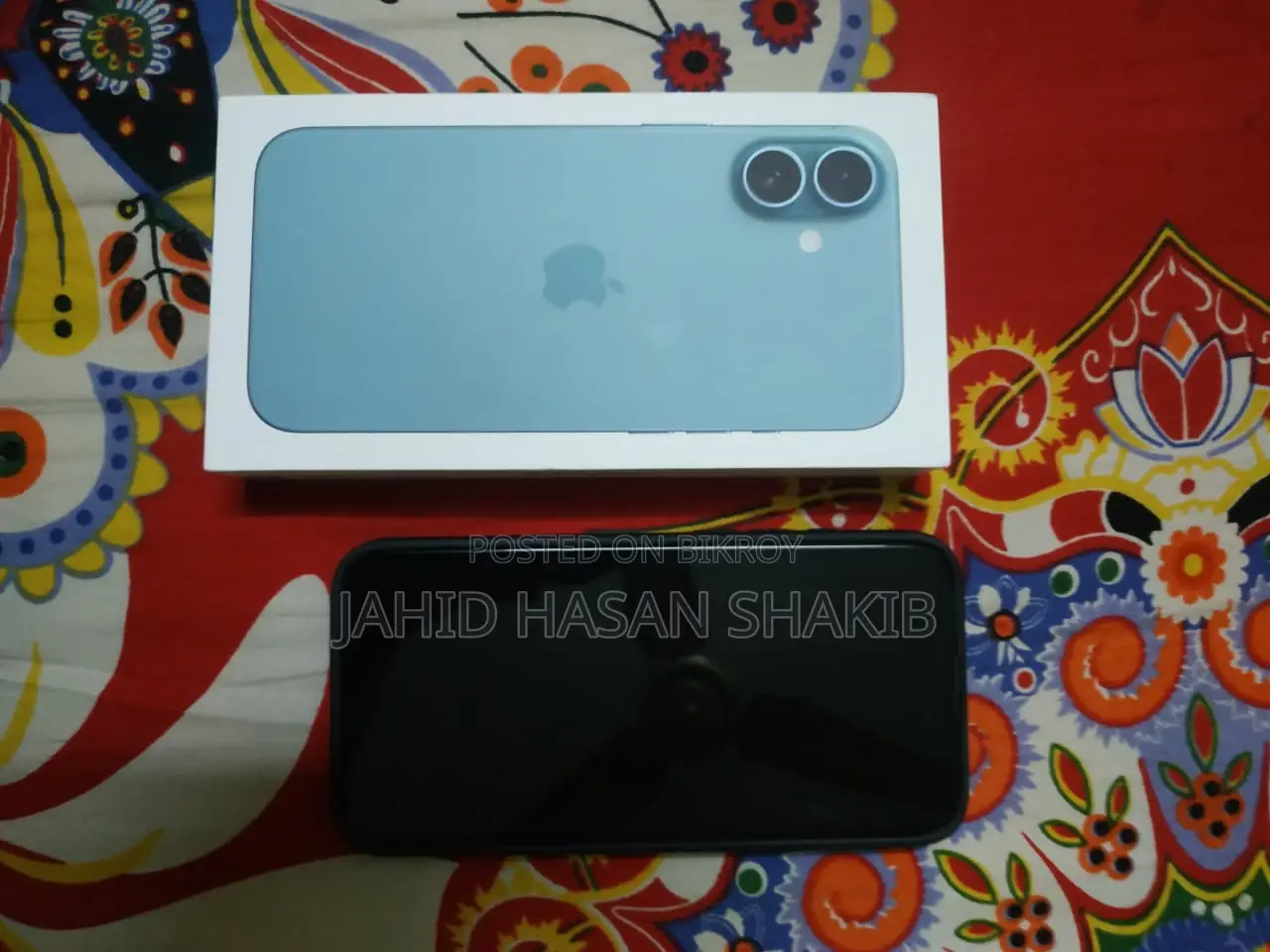 নতুন অ্যাপল আইফোন ১৬ প্লাস ১২৮ জিবি সবুজ