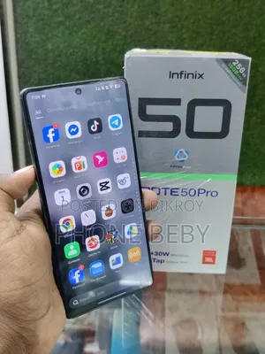 Infinix Note 50 Pro 256 GB Black