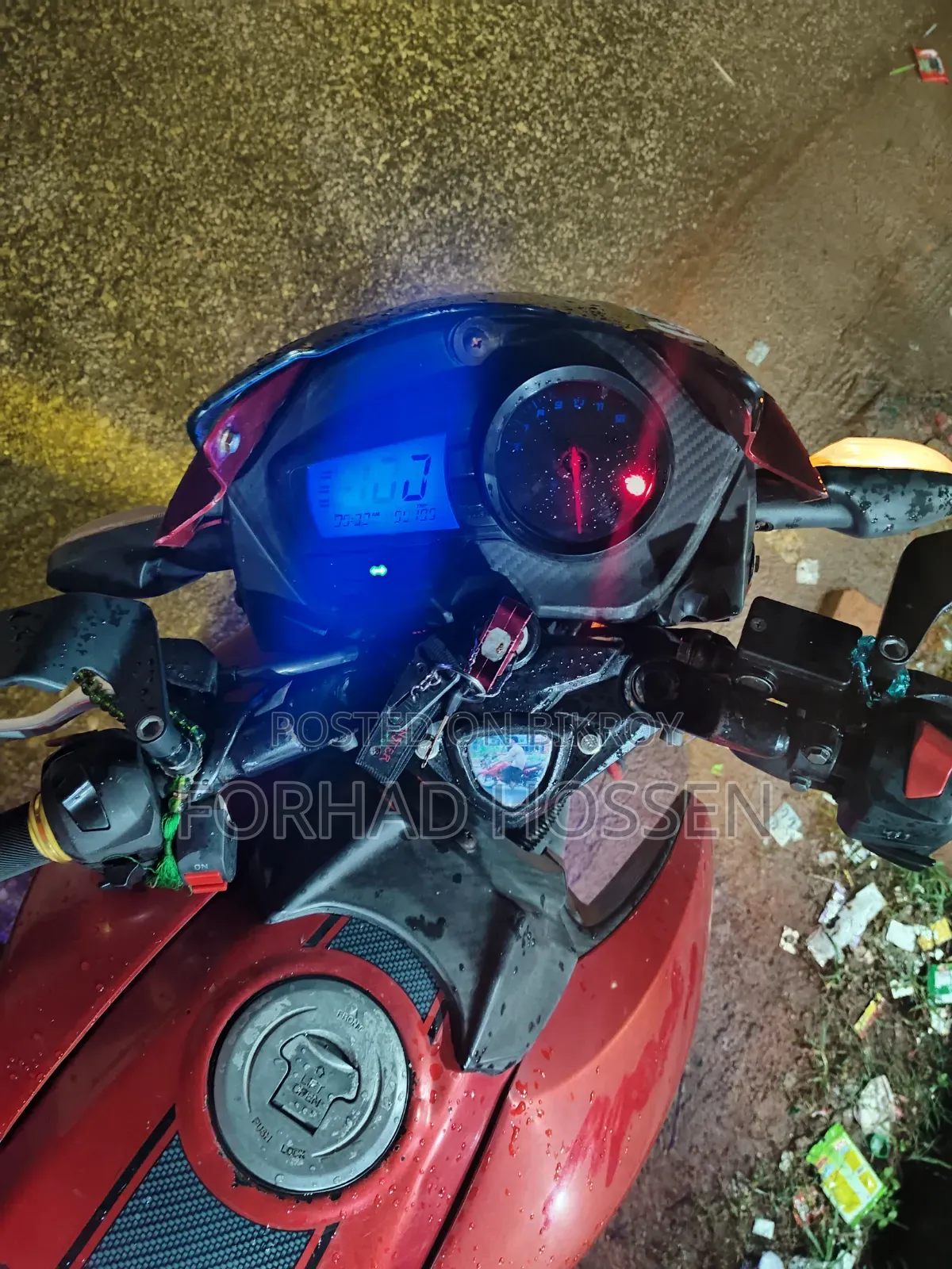 TVS Apache RTR 160 2V 2017 Red