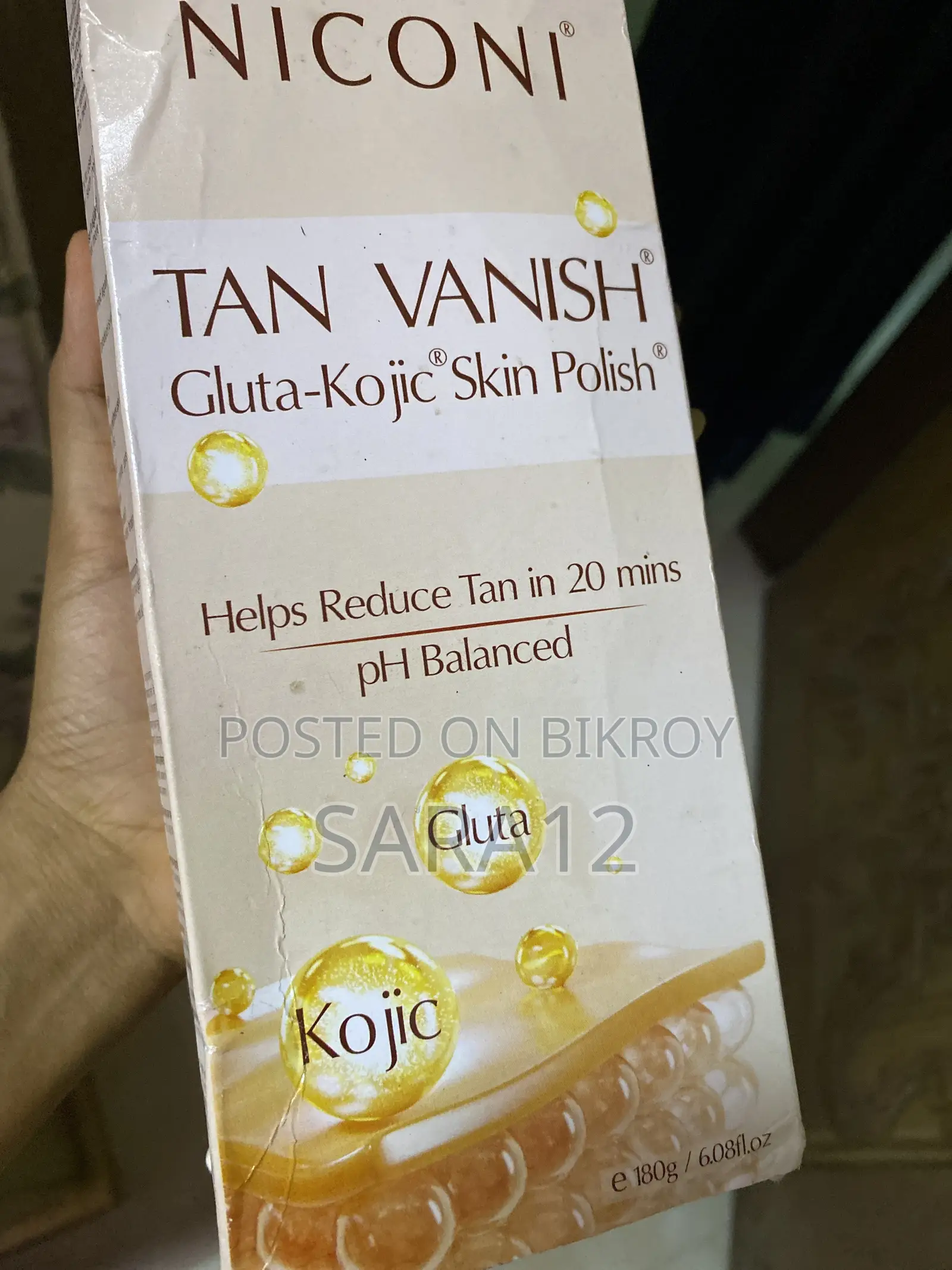 Niconi Tan Vanish 100%Authentic
