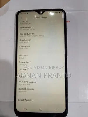 Vivo Y91 32 GB Black
