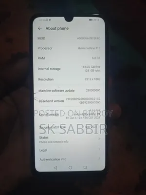 Huawei P30 Lite 128 GB Blue