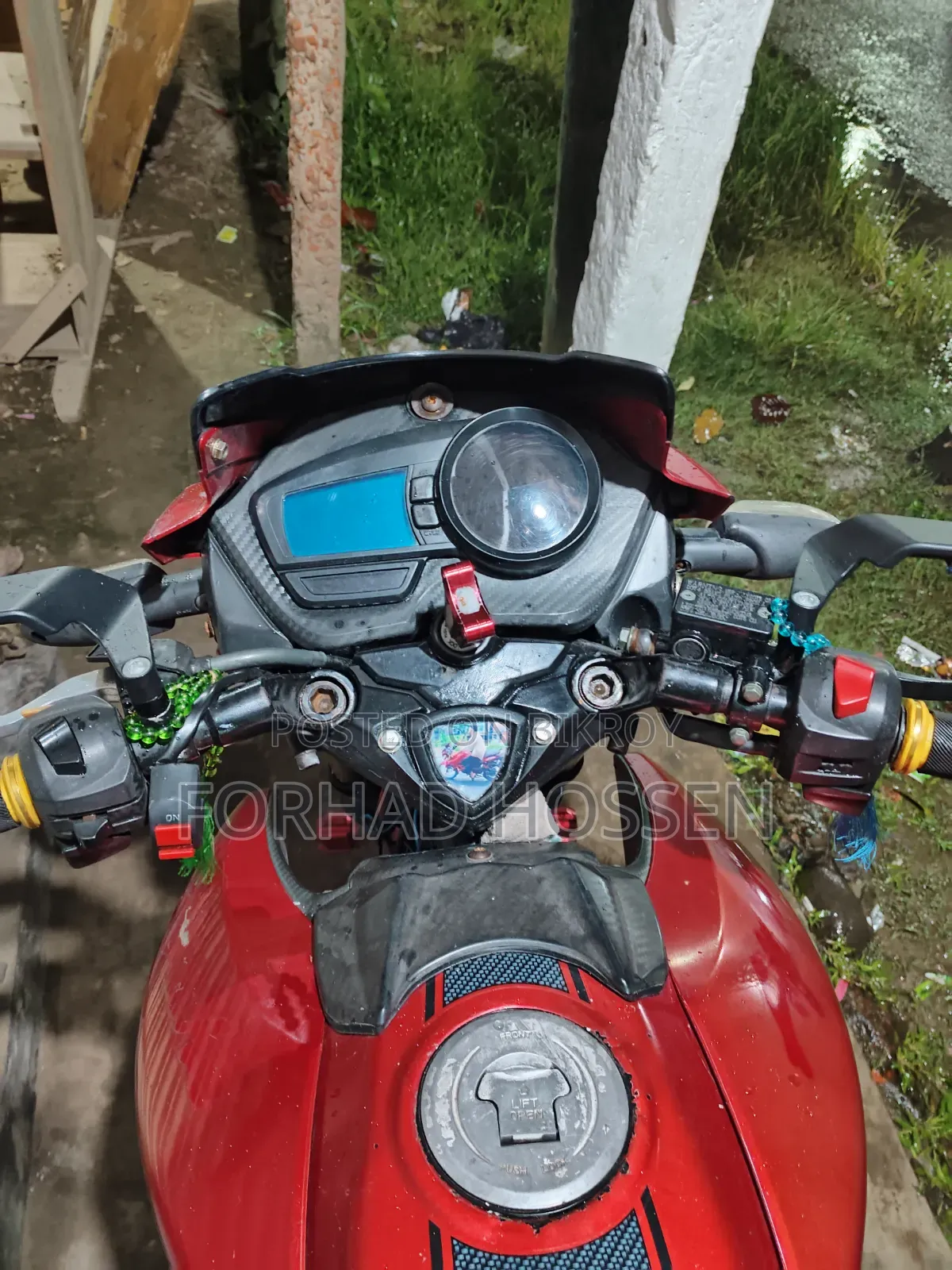 TVS Apache RTR 160 2V 2017 Red