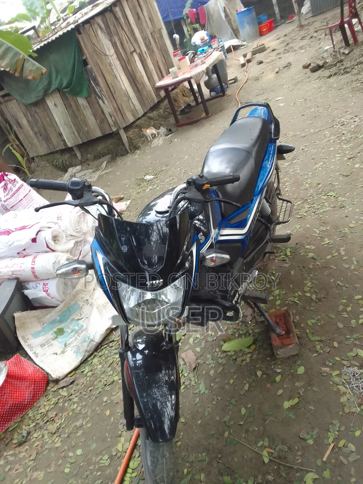 TVS Metro Plus 2022 Blue