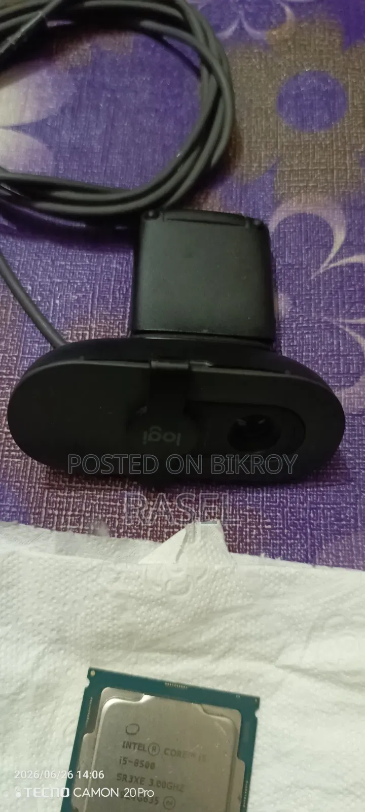 Webcam Logitech Brio 100 Model