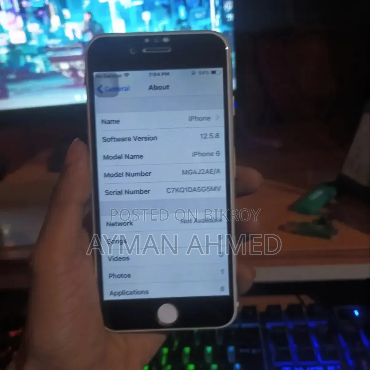 Apple iPhone 6 64 GB Rose Gold