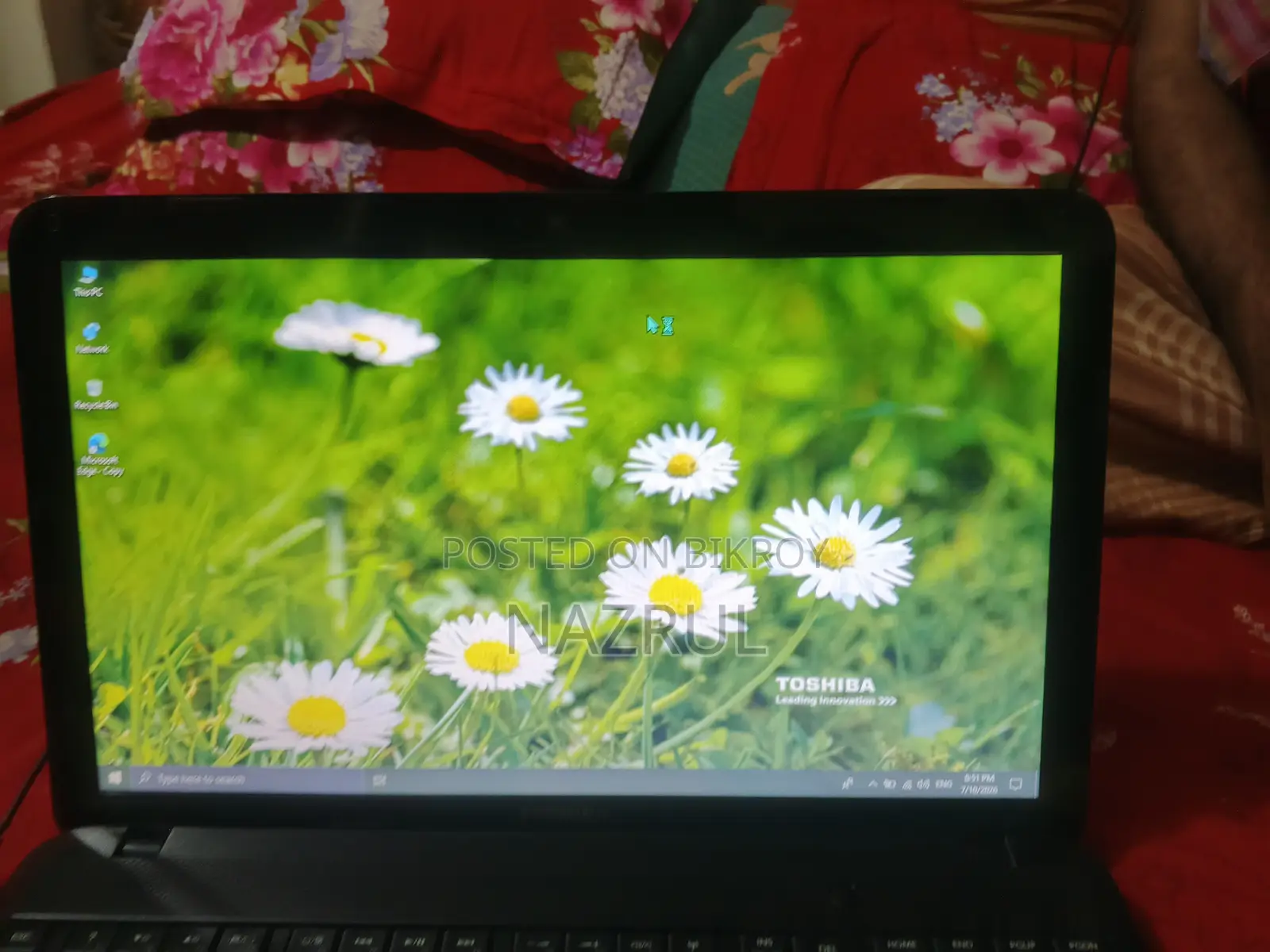 Laptop Toshiba 4GB Intel Core I3 HDD 320GB