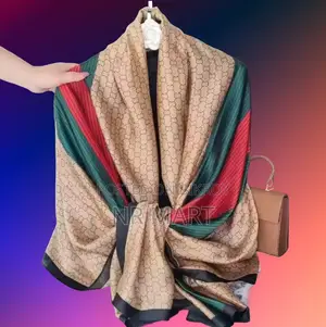 Premium Luxury Satin Silk Scarf