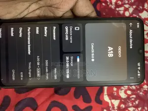 Oppo A18 128 GB Black