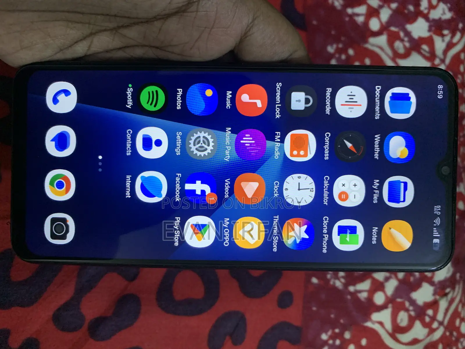 Oppo A18 128 GB Black