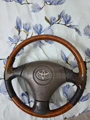 Toyota Premio/Allion Wooden Trim Steering Wheel
