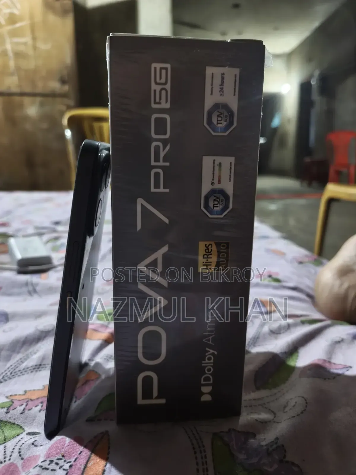 Tecno Pova 7 Pro 5G 256 GB Black