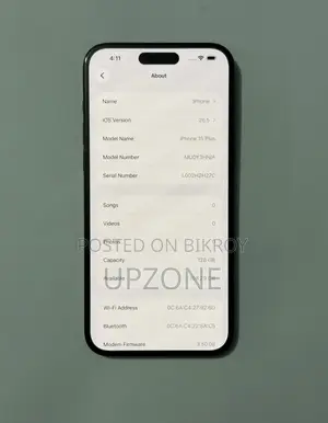 Apple iPhone 15 Plus 128 GB Black