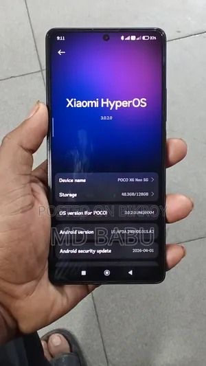 Xiaomi Poco X6 256 GB Black