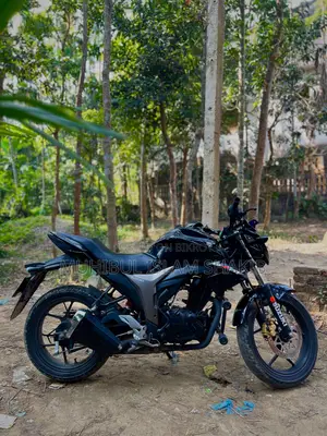 New Suzuki Gixxer Monotone 2024 Black