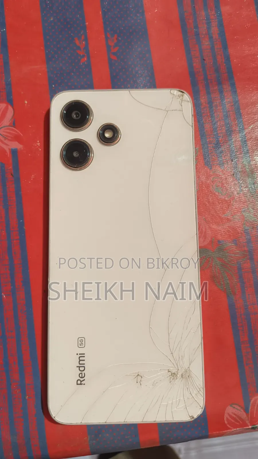 শাওমি রেডমি ১২ ৫জি ১২৮ জিবি সাদা