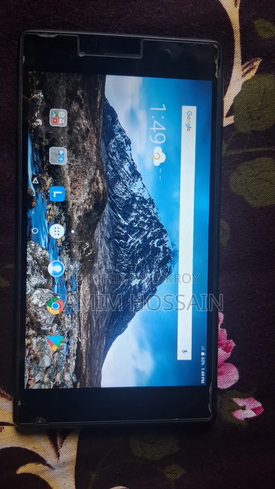Lenovo Tab 7 16 GB Black