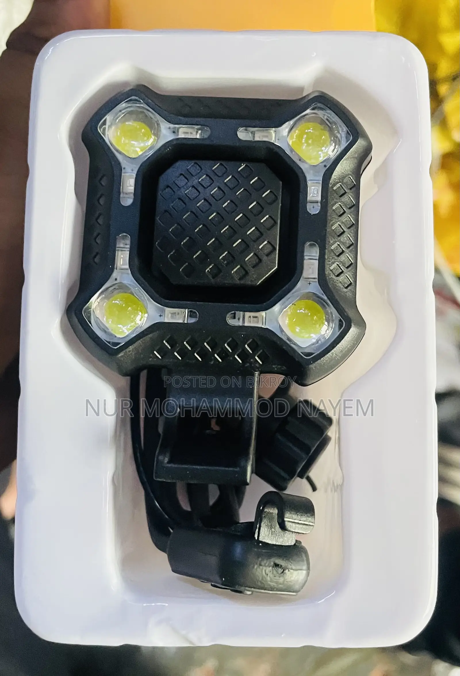 Cycle Horn Light Oj-781 Multi-Functional Led Bike Lamp Horn