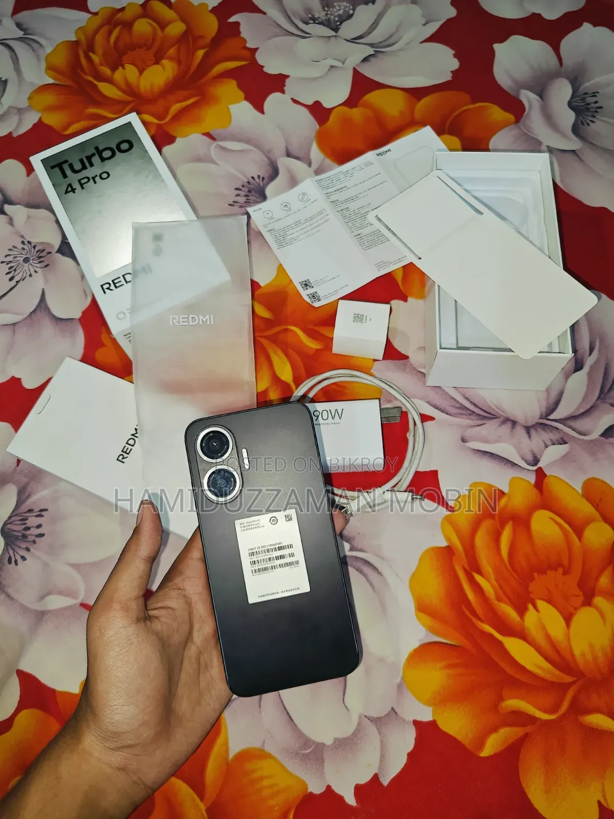 Xiaomi Redmi Turbo 4 Pro 256 GB Black