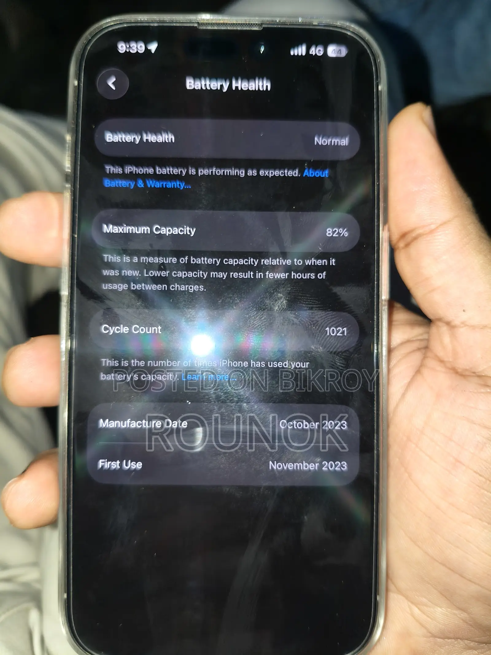 Apple iPhone 15 Pro 256 GB Silver