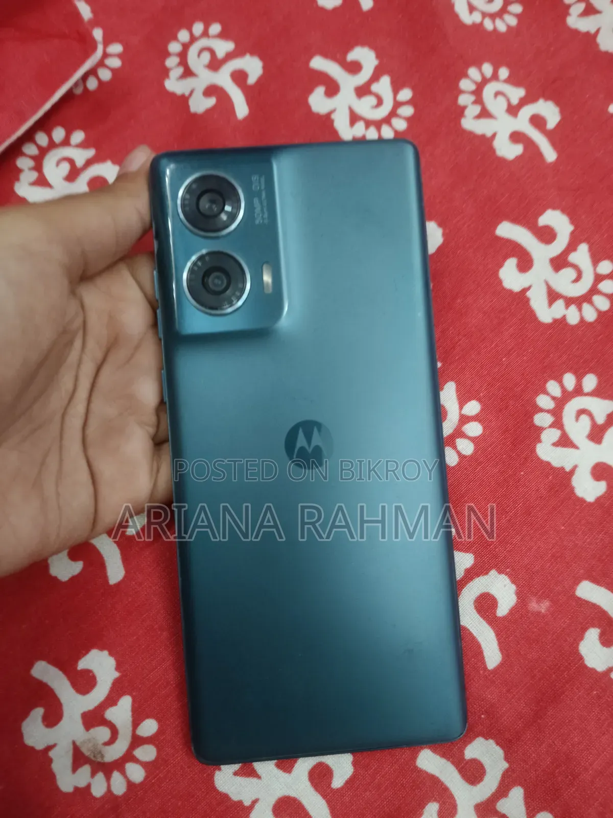 মটোরোলা এজ ৫০ ফিউশন ৫১২ জিবি ব্লু