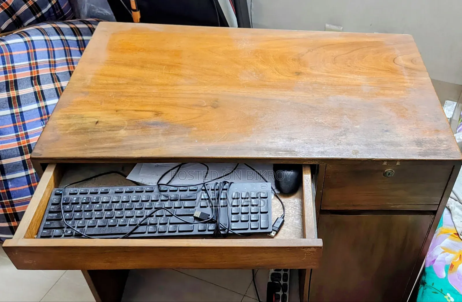 Selling Modified Wooden Reading Table and Chair .