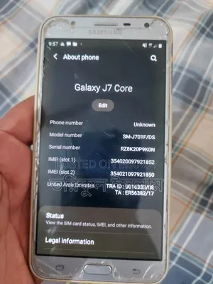 Samsung J700 White
