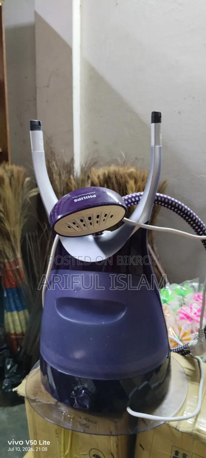 Philips Gc558/39 Comforttouch Plus Garments Steamer