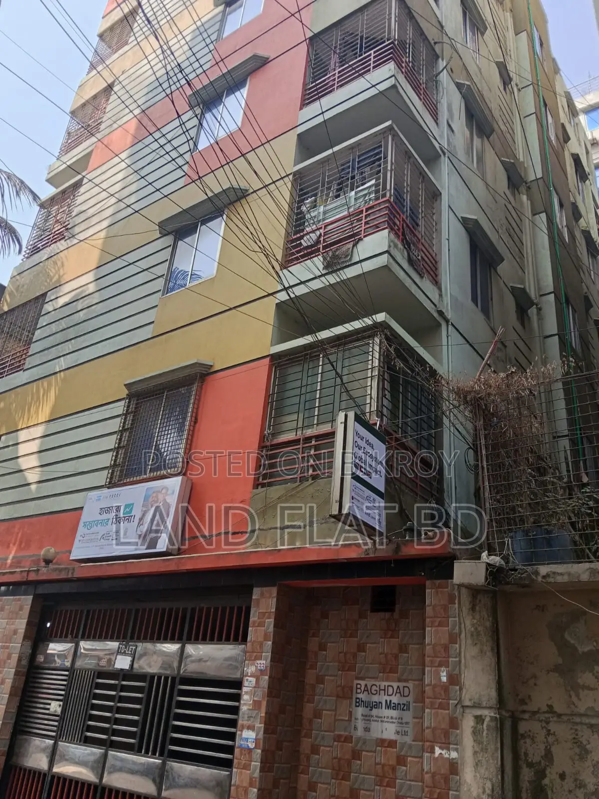 2-bedroom Apartment in Bhuya Manjil, Mohammadpur for Rent