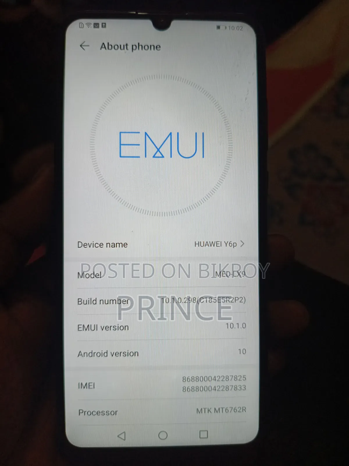 Huawei Y6p 64 GB Blue