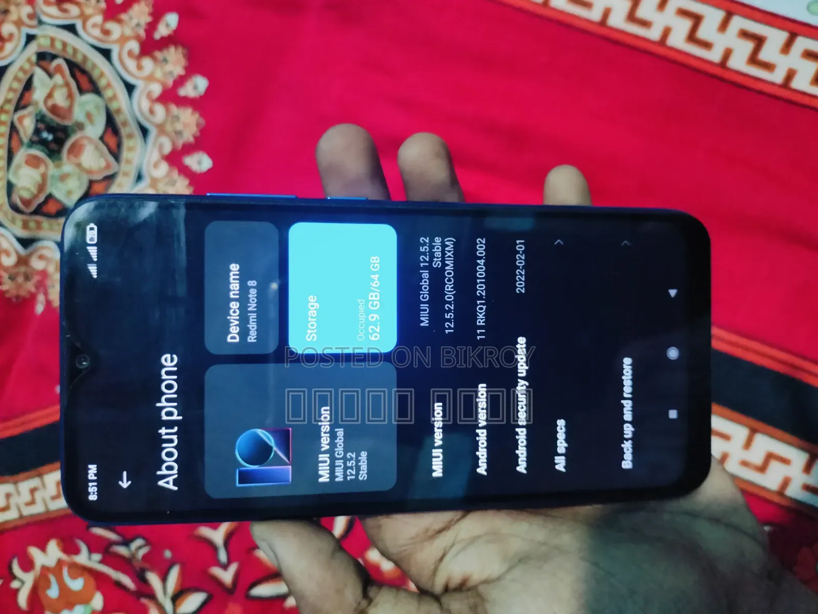 Xiaomi Redmi Note 8 64 GB Blue