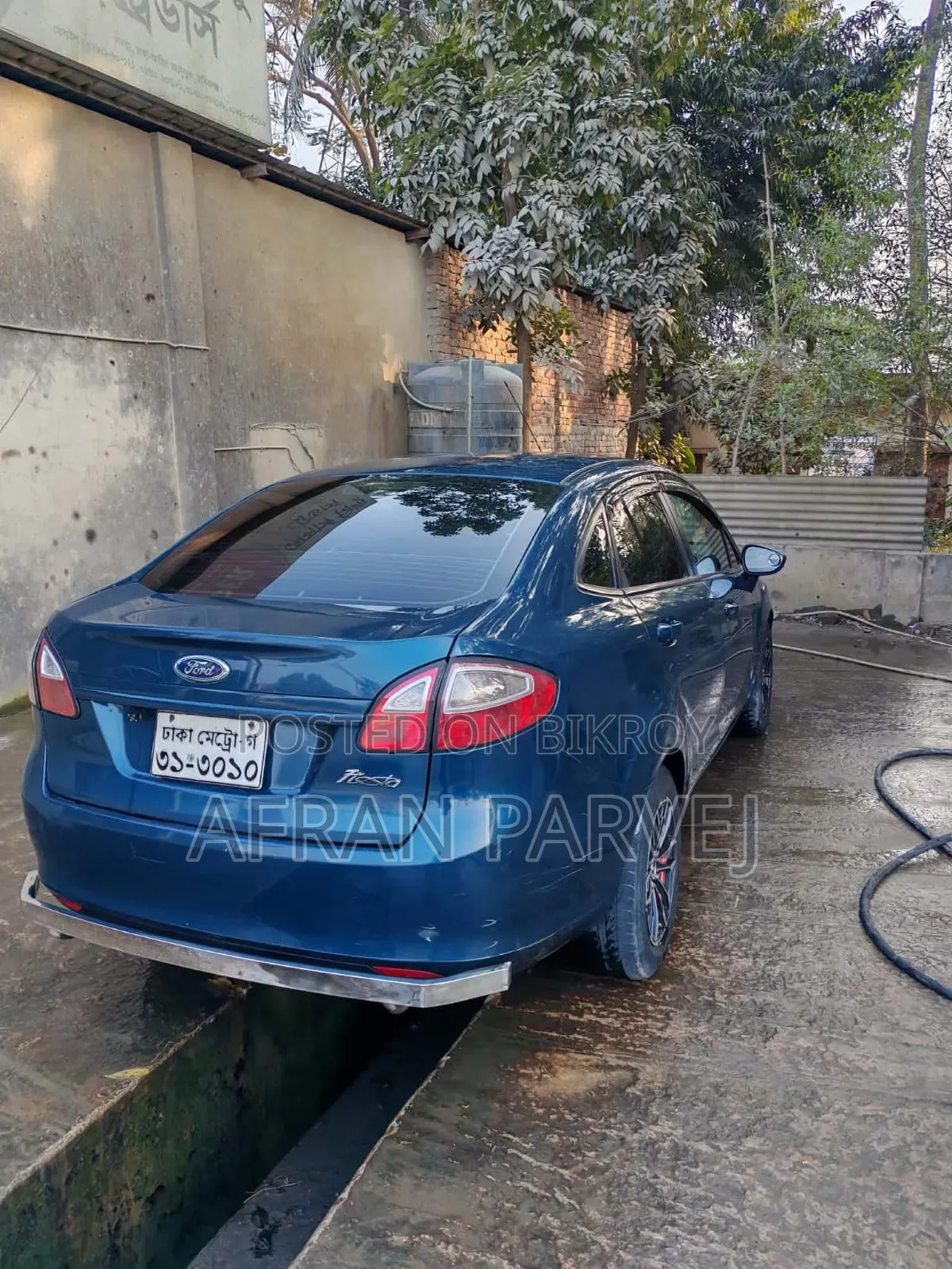 Ford Fiesta 2010 Blue