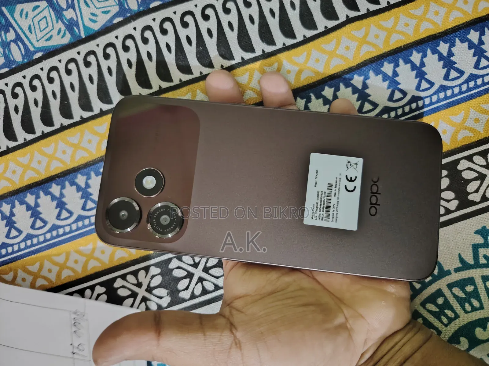 Oppo A6c 128 GB Purple